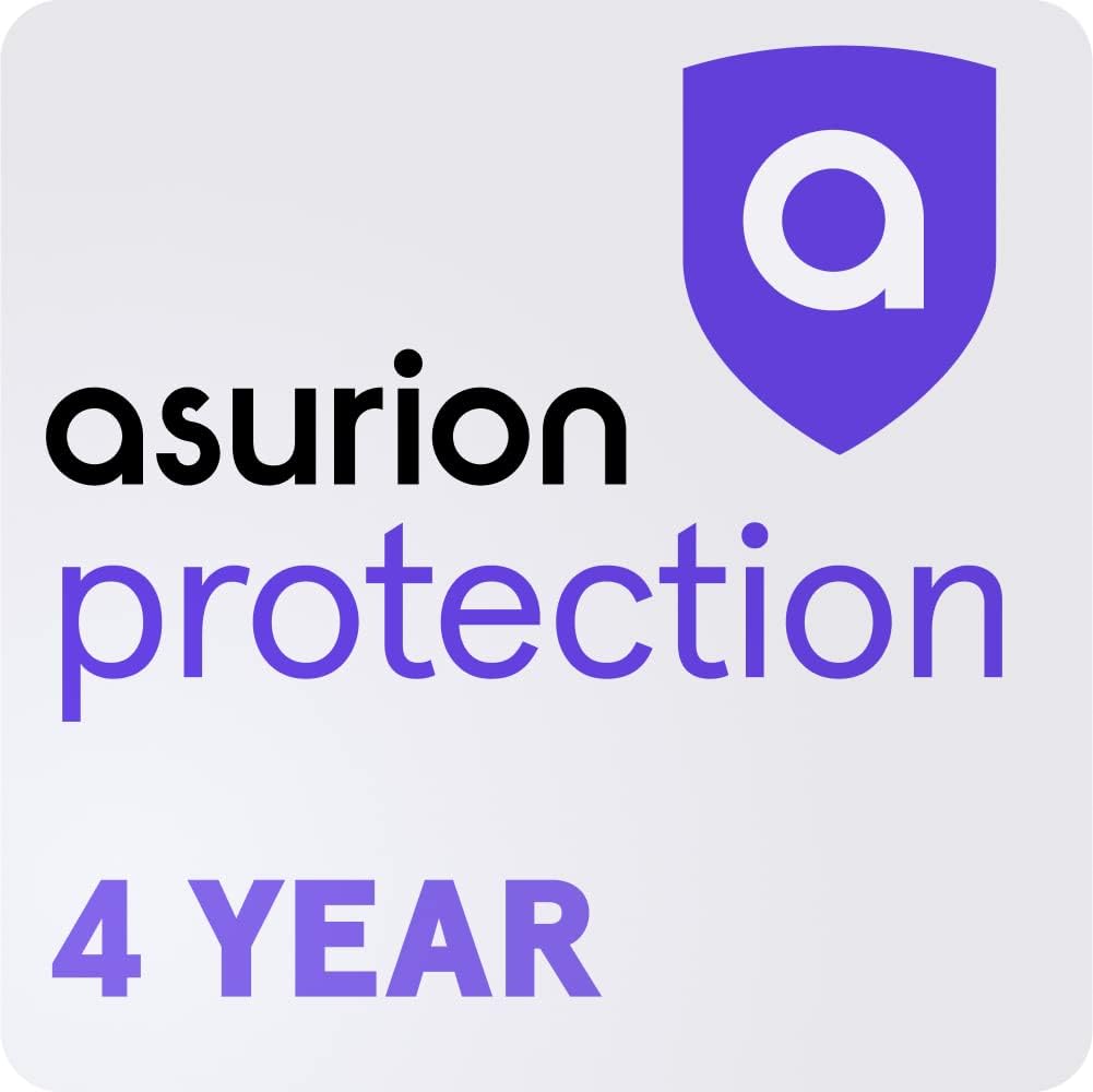 ASURION 4 Year Laptop Protection Plan ($4000 - $9999.99)