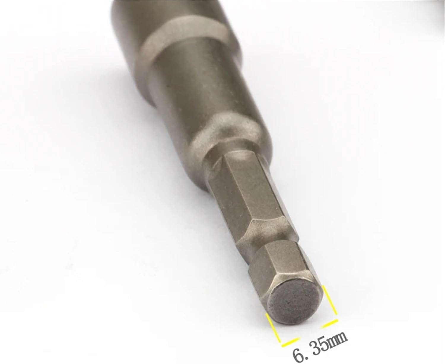 65mm Length Electric Power Magnetic Screwdriver Nut Driver Set Impact 1/4' Hex Shank Metric Wrench Socket Bit 6-24mm(14pcs 6-19mm)