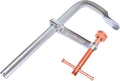 KANCA - HDC-300-C Heavy Duty Clamps With Copper Plated Spindle, Spatter Resistant Welding Clamps, Clamping Force 12,000 N, Opening 12 INCH, Drop-Forged F-Clamp, Bar Clamp (12' - 300 MM)