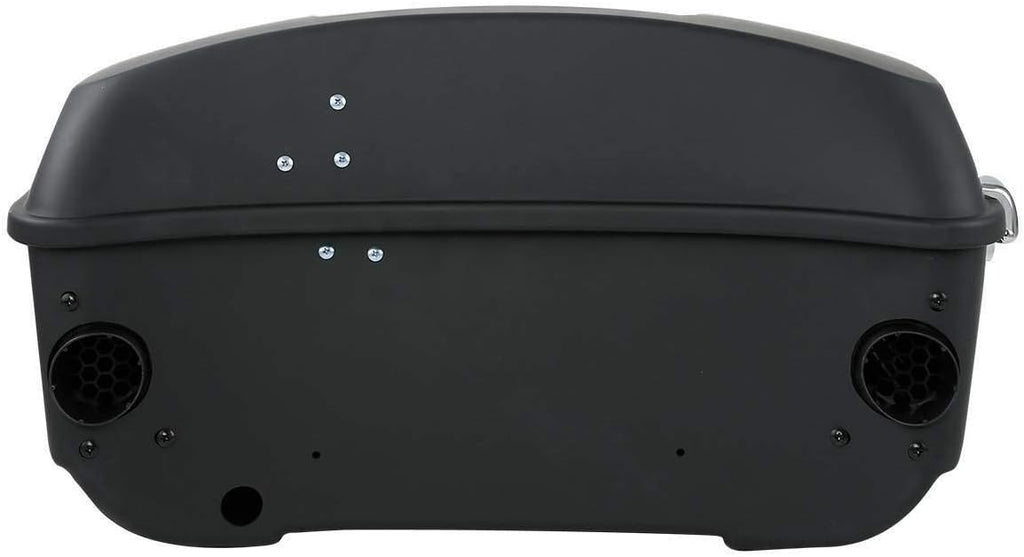 TCMT 13.7' King Motorcycle Trunk Box W/Latches Key Fit For Harley 2014-2025 Touring CVO Road King Road Glide Street Glide Electra Glide Pack
