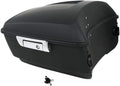 TCMT 13.7' King Motorcycle Trunk Box W/Latches Key Fit For Harley 2014-2025 Touring CVO Road King Road Glide Street Glide Electra Glide Pack