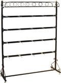 Retail Display Racks, Underwear Rack, Clothing Store Garment Rack Sock Rack, Versatile Bra Slippers Panties Swimsuit Shorts Accessories Storage Hange(Black-120x40x150CM