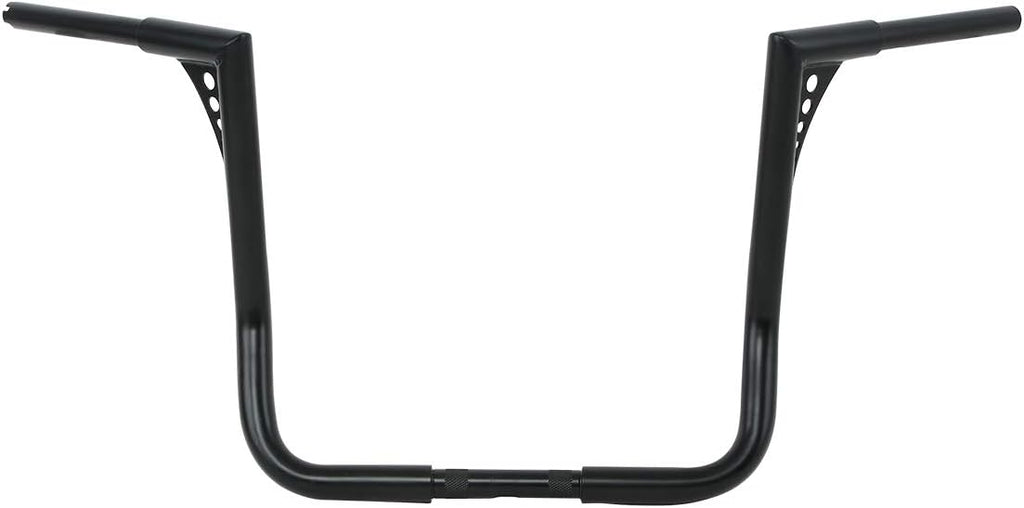 TCT-MOTORPARTS 16' Rise Ape Hangers Bars 1-1/4' Handlebars Fit for Harley Touring Electra Street Glide, Ultra Limited and Tri Glide models, Dressers, Baggers