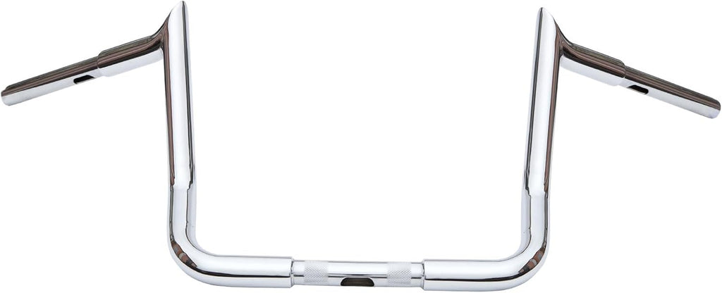 12' Rise Bar 1 1/4' Meathook Ape Hangers 32mm Handlebars fit for Harley Road king Electra Street Glide Ultra limited 1996-2024 Chrome