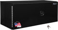 Buyers Products 1705833 Underbody Tool Box With Barn Door, 24x24x30 Inch, Black Powder-Coated, Made in USA, .100 inch Smooth Aluminum, 3-Point Locking, Truck Storage Toolbox For Work Vehicles