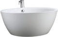 BA6832 Pescara 59 inch Freestanding Bathtub in Glossy White, 59'