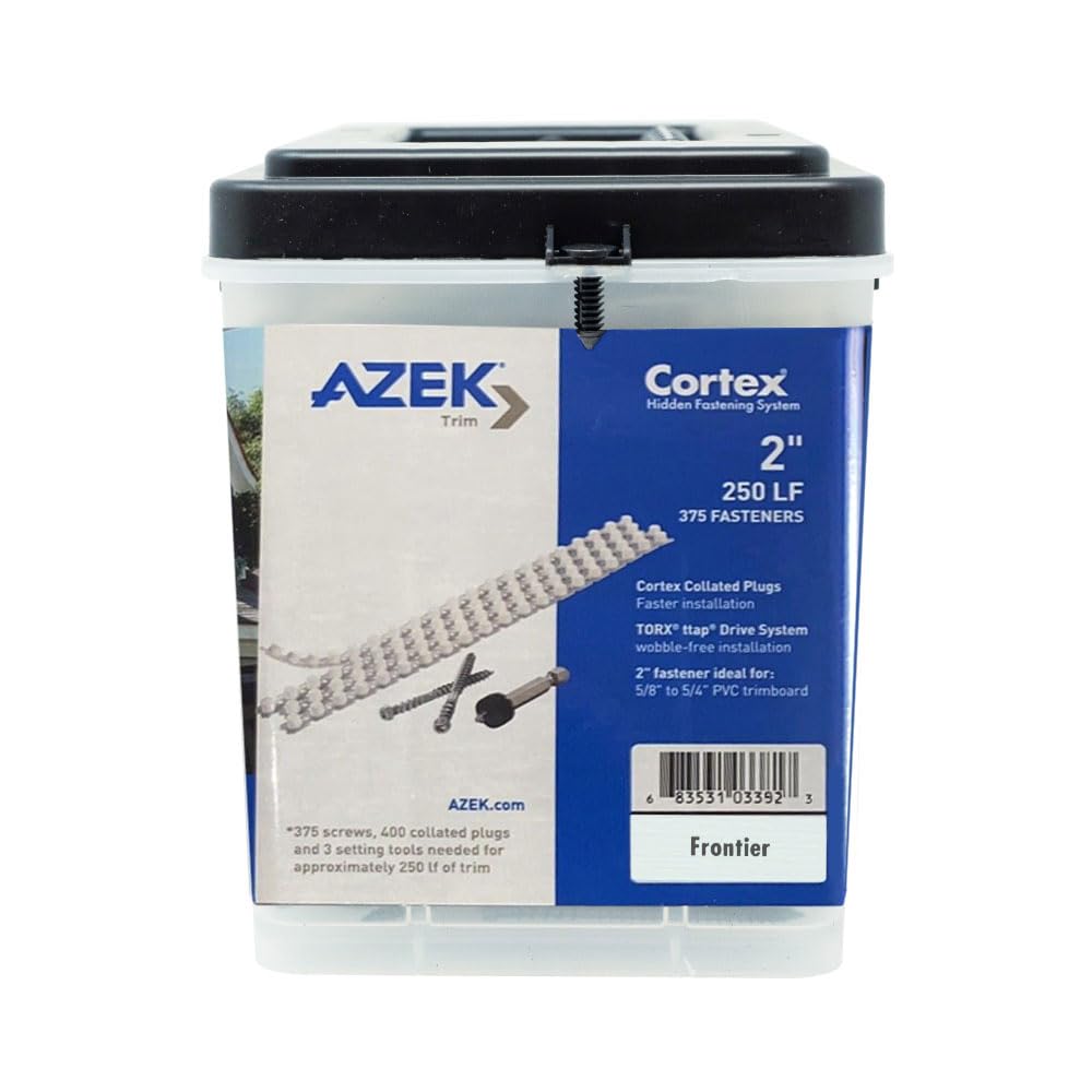 Azek Frontier 2″ Collated Cortex Hidden Plug Fasteners (250 ln/ft)
