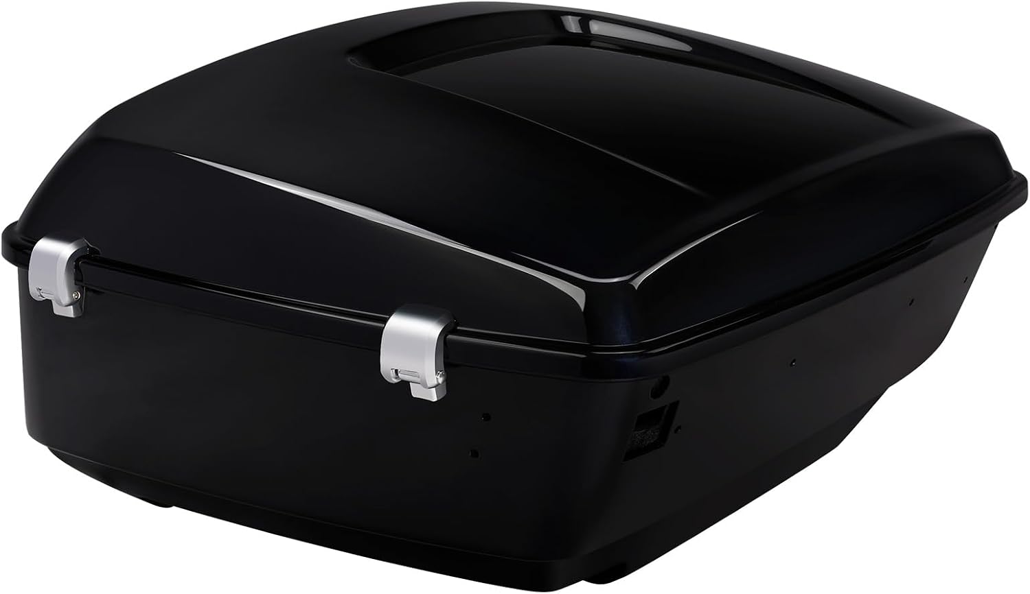 TCMT 13.7' King Motorcycle Trunk Box W/Latch Key Fit For Harley 2014-2025 Touring CVO Road King Road Glide Street Glide Electra Glide Ultra Limited Midnight Blue