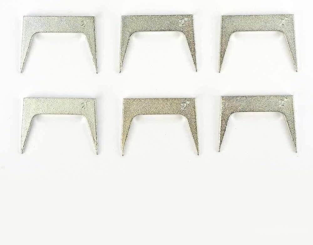 For 6PC Steel Pinch Bench Dog Clamps for Woodworking Wood Board Gluing