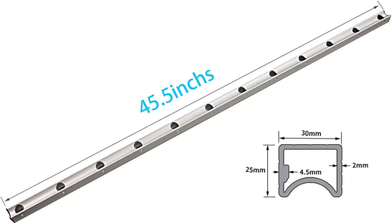 40 Inch Parallel Bar Clamp， Pressure Panel Clamps，Adjustable 4-Way Pressure aluminum alloy Clamps，for Flat Panels & Flush Joints，Aluminum tools recision Woodworking Projects
