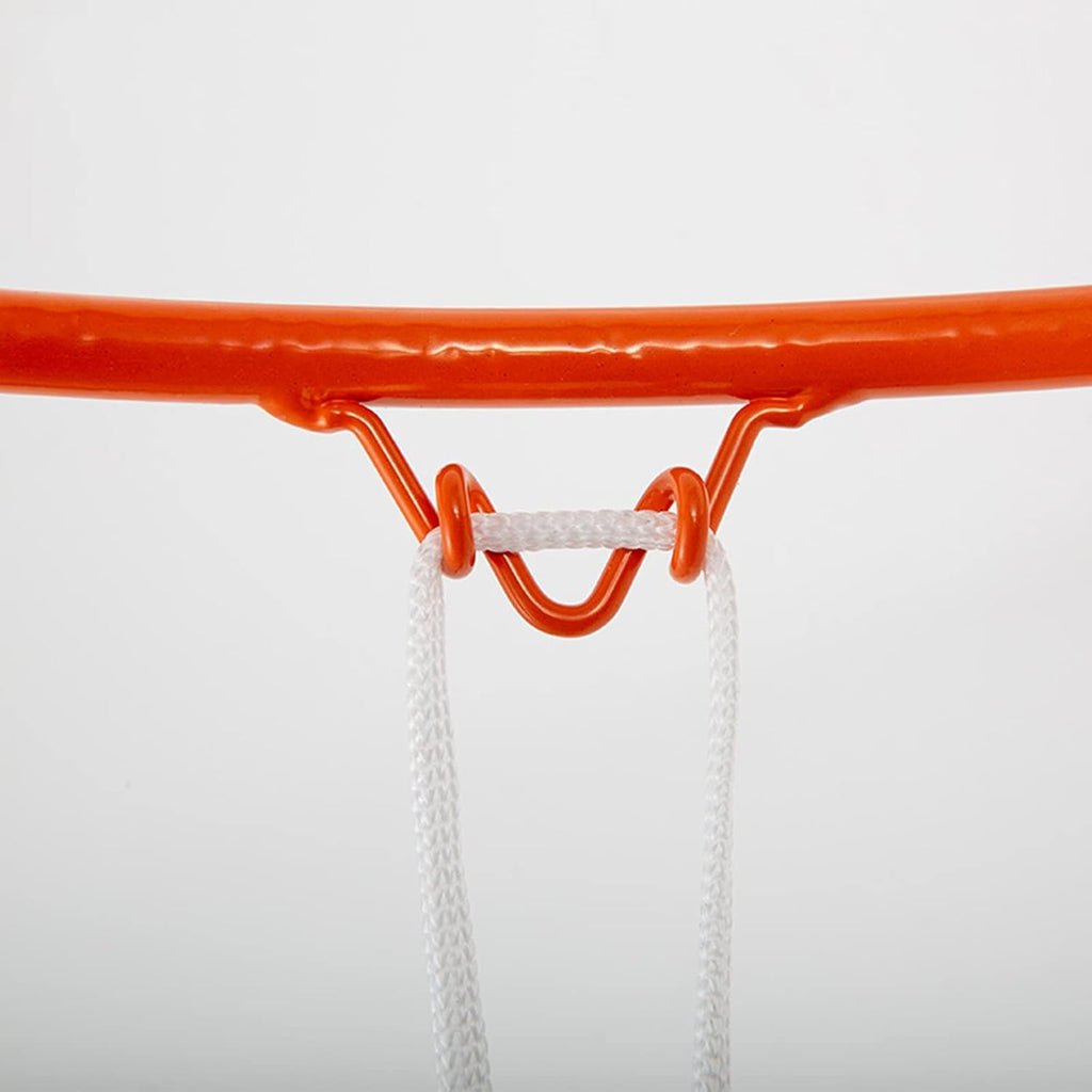Basketball Rim Mini Solid Wall-Mounted Basketball Hoop 35cm, Children's Outdoor Training Basketball Board, Easy to Install