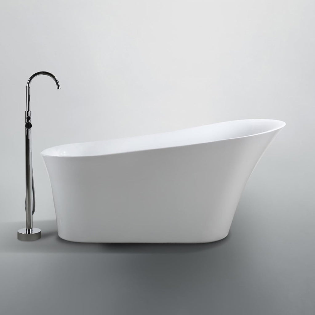 BA6519 Arezzo 67 inch Freestanding Bathtub in Glossy White