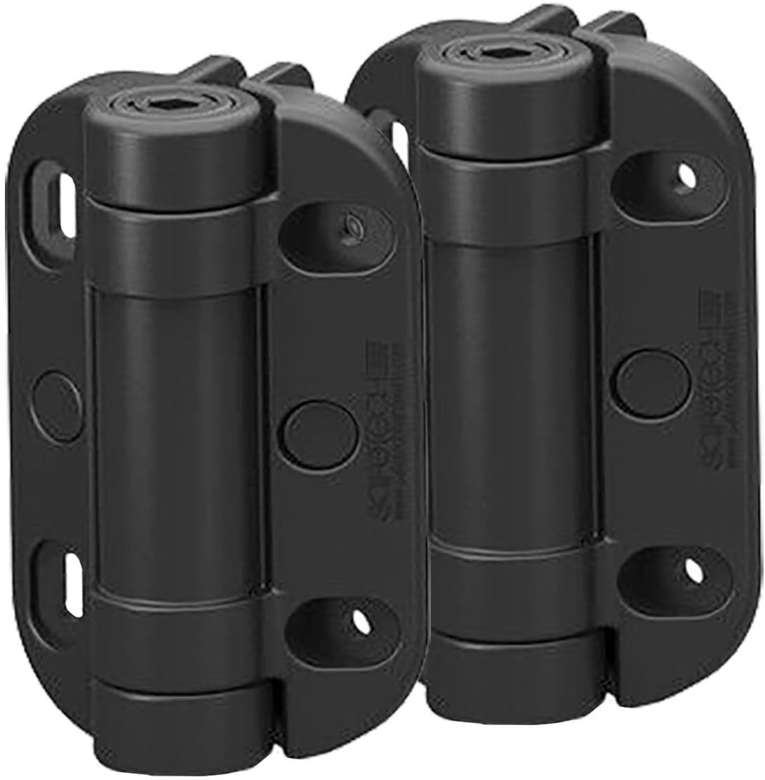 Safetech Hardware ViperX2 Gravity Gate Latch, MegaKlik Gate Hinges, Gate Handle & Gate Stop Bundle