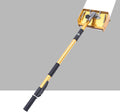 Professional Drywall Taping Tool 9.8' Flat Finish Box Set with 40''-64'' Extendable Handle Aluminum Drywall Flat Finishing Box Tool