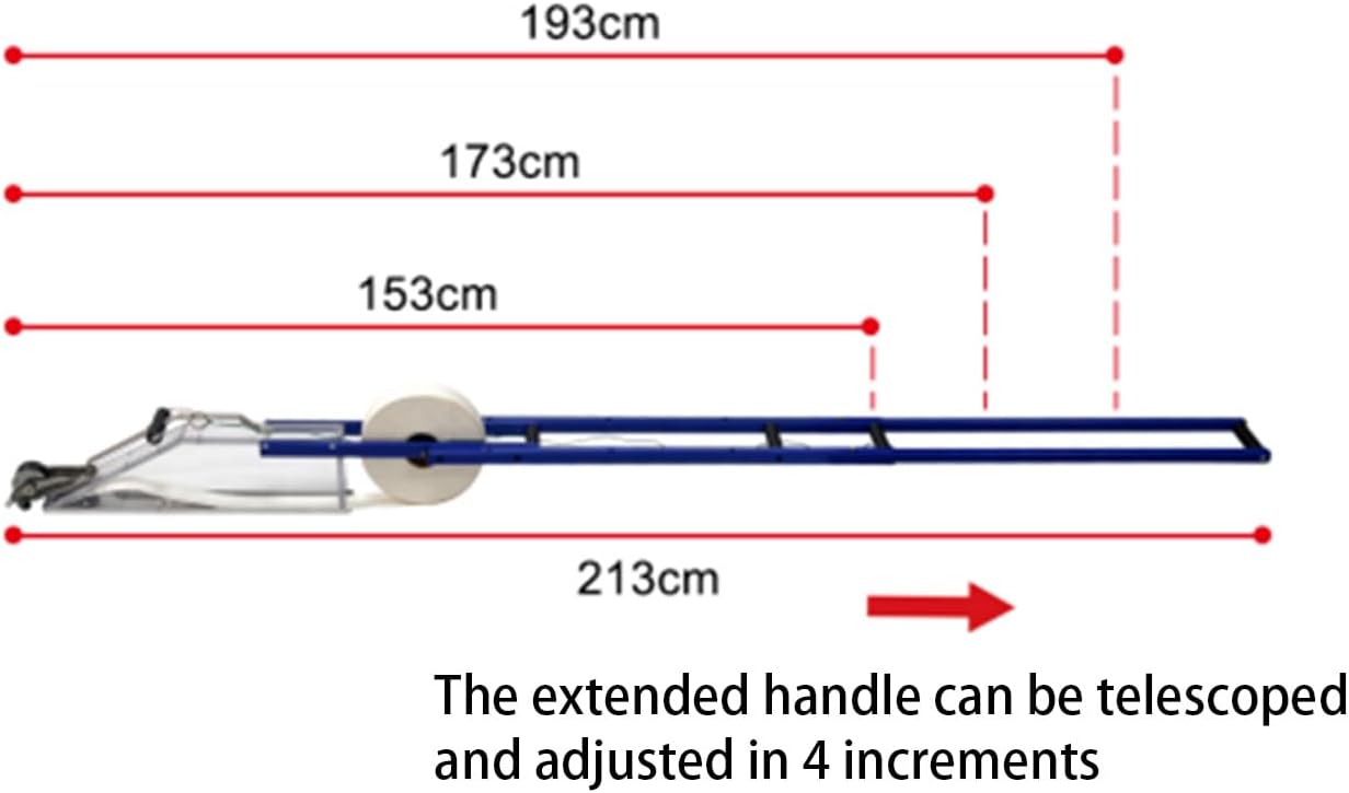 Drywall Taping Tool, Adjustable Drywall Tape and Mud Dispenser Tool, 2.5 L Joint Compound Applicator with Ergonomic Handle, Portable Drywall Taper for Finishing and Patching