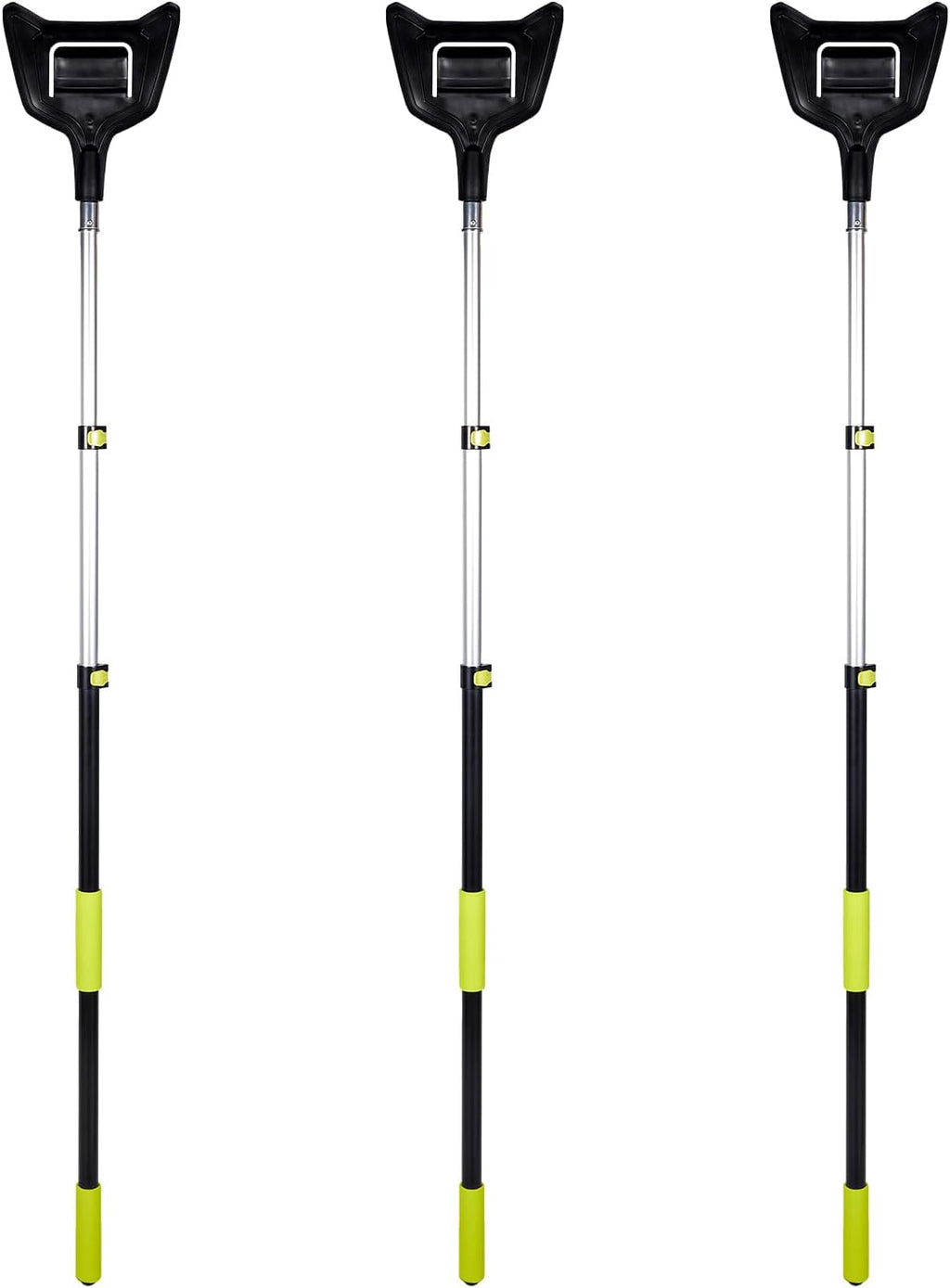 Extension Handle for Edge Protector Adjustable Extension Handle Cargo Load Corner Protector Pole V Edge Guards Handle, 3Pack