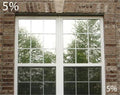 One Way Mirror Film with Nightime Vision 5% VLT (24' Wide) (24' x 100ft) Privacy, Solar Heat Rejecting, UV Protection, Glare Reduction, Window Film