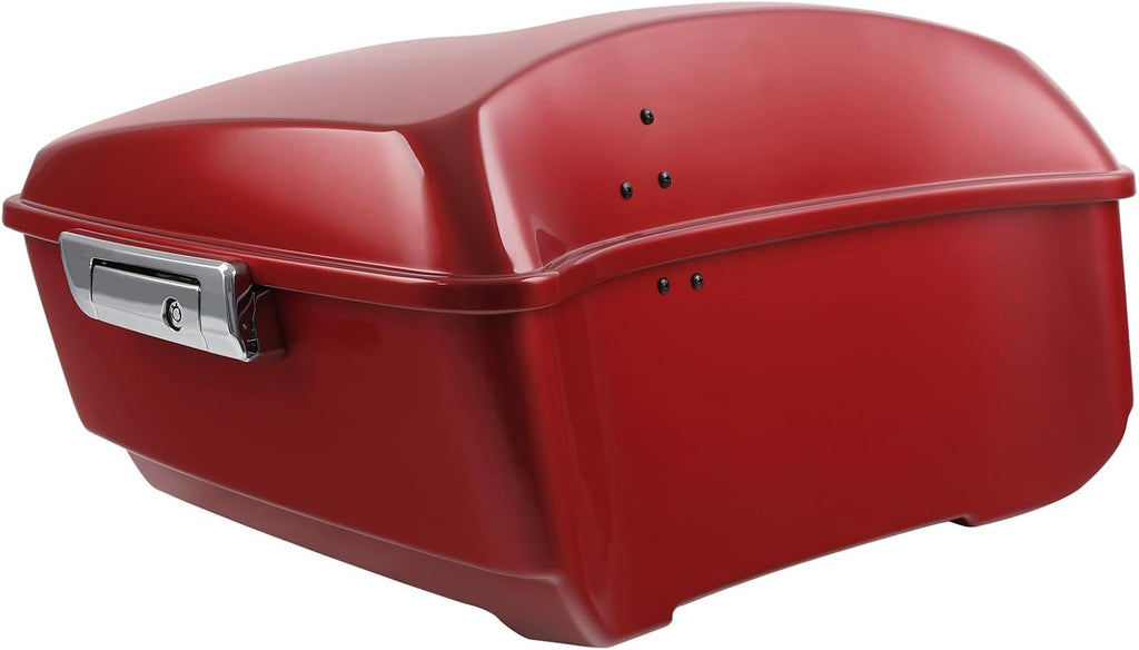 King Trunk Fit For Harley 2014-2025 Touring Road Glide Wicked Red Pack