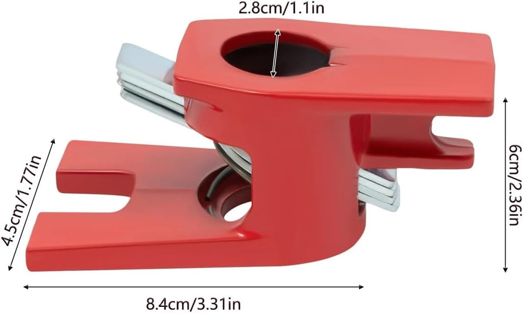 4 Pack 3/4' Wood Gluing Pipe Clamp Set Heavy Duty PRO Cast Iron Bar Clamps Kit With Wide Base For Woodworking