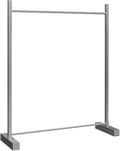 Garment Rack Heavy Duty Clothing Rack Load 350 LBS, Hanging Clothes Organizer For Display And Storage, Commercial Clothes Rail For Retail Store, Silver Stainless Steel Coat Rack Fo(Size:100X40X150CM)