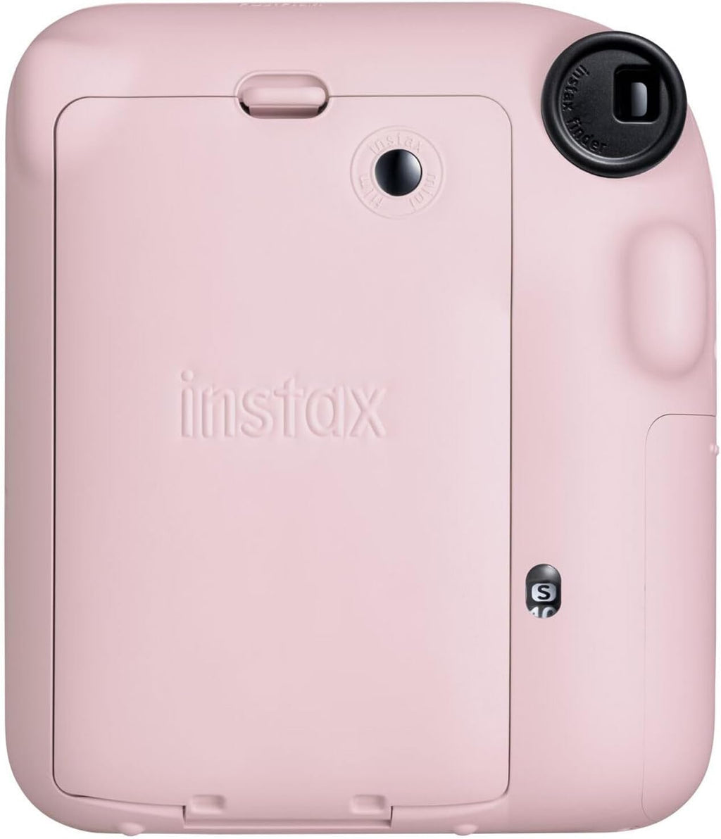 FUJIFILM INSTAX MINI 12 Film Camera Blossom Pink Bundle with Instant Film 20 Photo Sheets with Camera Case and Accessories Ideal Gift for Kids, Teenage Girl & Adults