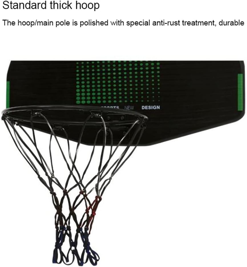 Mini Basketball Rim On The Door 61 Cm X 41 Cm Easy to Install Portable Basketball Hoop Indoor Game Suitable for Children and Adults