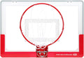 Basketball Rim The Wall-Mounted Basketball Hoop Can Be Folded for Storage, Children's Mini Outdoor Basketball Board (Color : Red, Size : 59x40.5cm)