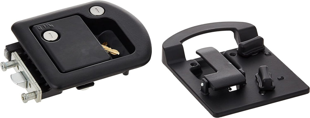 RV Designer T507 TriMark Motorhome Entrance Door Lock with Deadbolt - Fit for 1.38-1.58' RV Motorhome Doors - Right/Left-Hand Use - FMVSS 206 Compliant