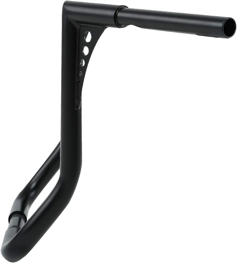 TCT-MOTORPARTS 16' Rise Ape Hangers Bars 1-1/4' Handlebars Fit for Harley Touring Electra Street Glide, Ultra Limited and Tri Glide models, Dressers, Baggers