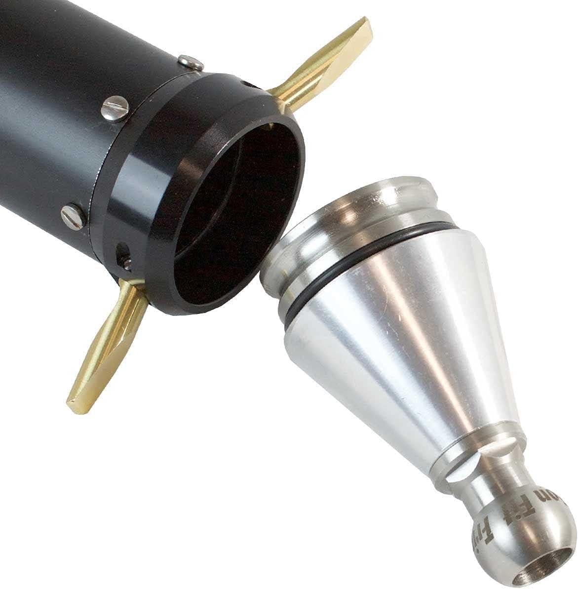 Columbia Drywall 32' Compound Mud Tube with Cam-Lock Levers for Easy Removal of Head for Cleaning