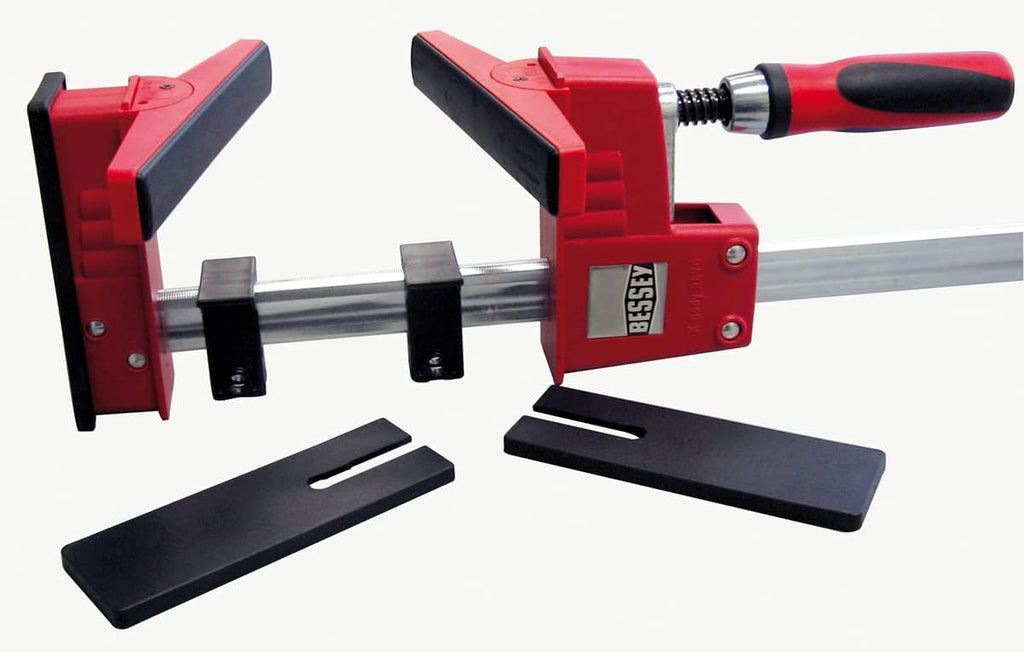 BESSEY KREX2440 K Body REVO Clamp Kit, 2 x 24 In., 2 x 40 In., BESSEY KR-AS, Pivot jaw add-on accessory, PK2