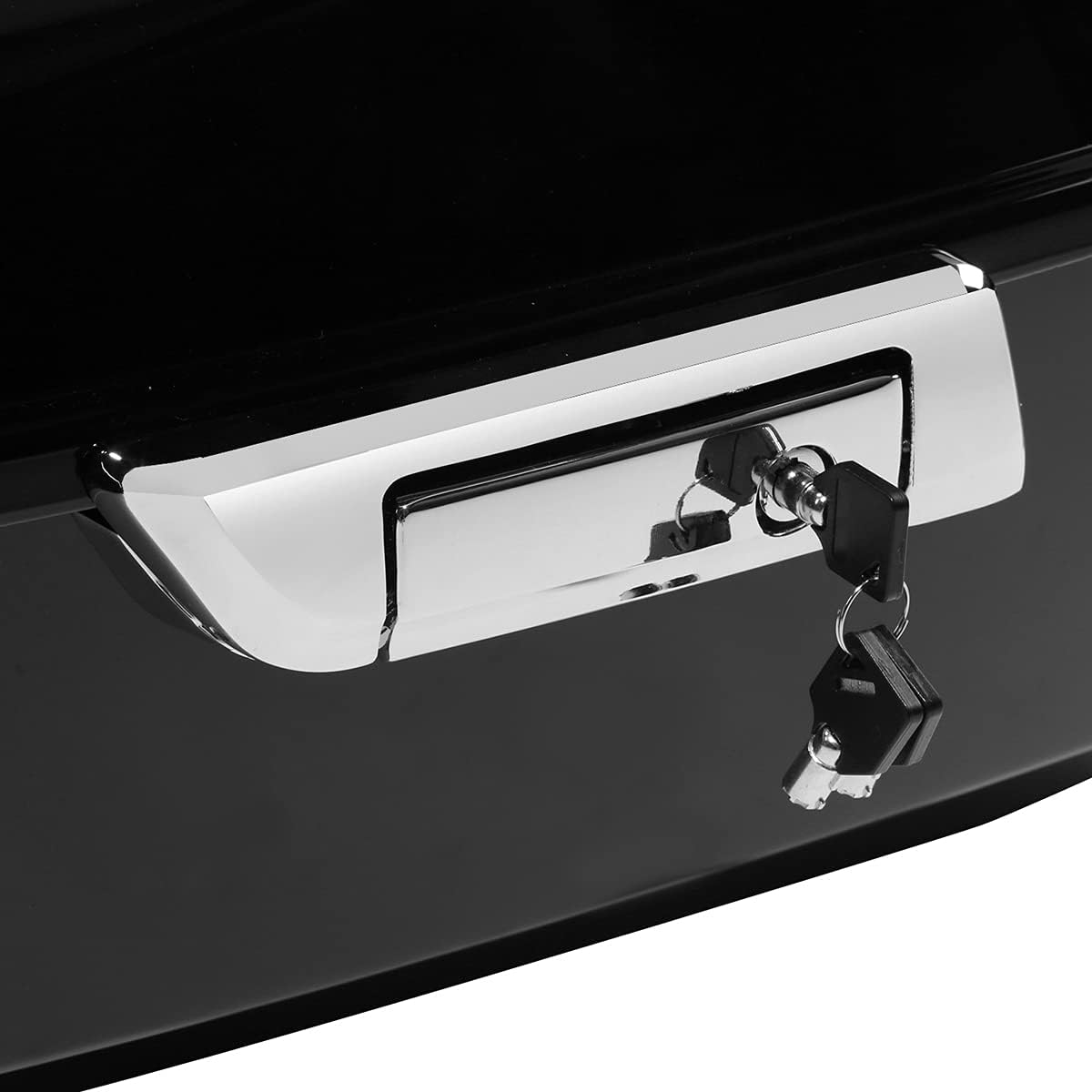 TCMT 13.7' King Motorcycle Trunk Box Fits For Harley Davidson 2014-2025 Touring CVO Road King Road Glide Street Glide Electra Glide Ultra Limited Pack
