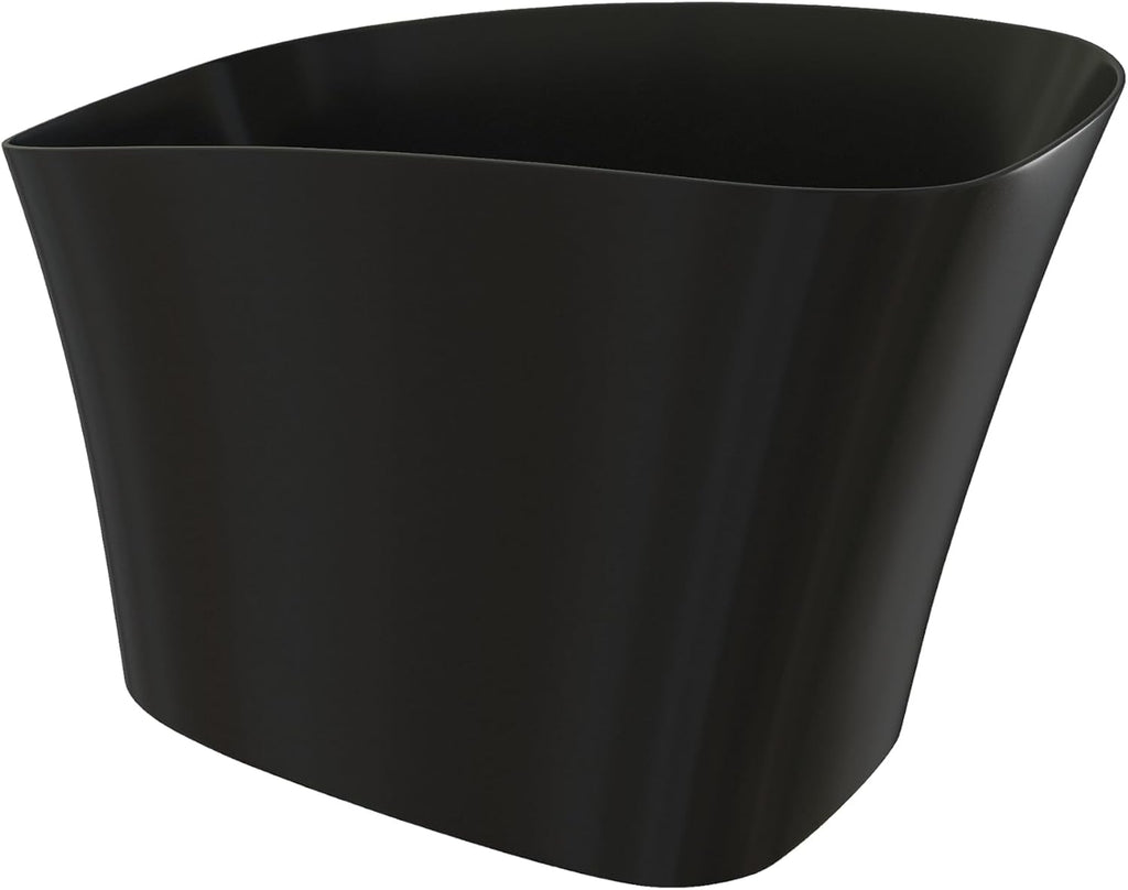 51' Upgraded Japanese Soaking Tub,Resin Stone Solid Surface Tubs Deep Soaking Freestanding Bathtub with Overflow and Pop-up Drain, Matte Black