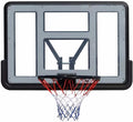 Wall-mountedBasketball+Rim Mini Basketball Hoop for Kids Adults Teens,Wall-Mounted Basketball Rim Easy to Install (43.3x29.6 Inches) Suitable for Indoor and Outdoor backboards