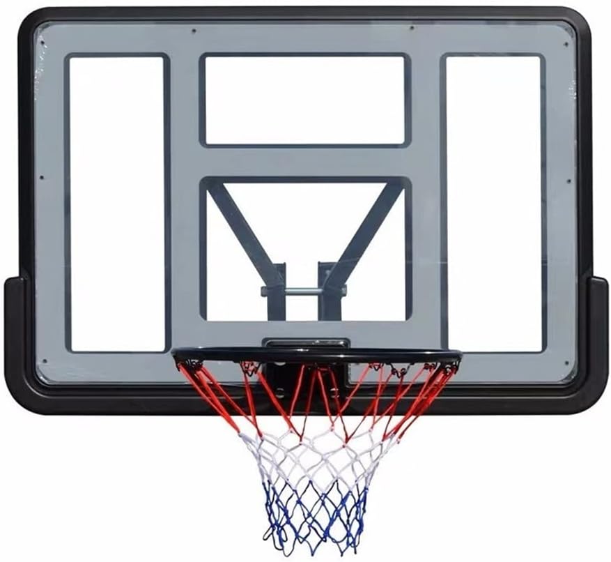 Mini Basketball Hoop for Kids Adults Teens,Wall-Mounted Basketball Rim Easy to Install (43.3x29.6 Inches)