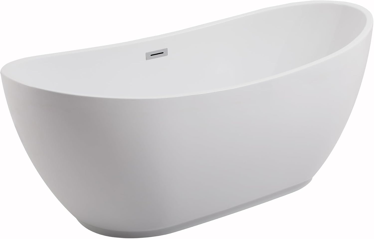 67' Bathtub, Iron and Nylon and Fiberglass, White