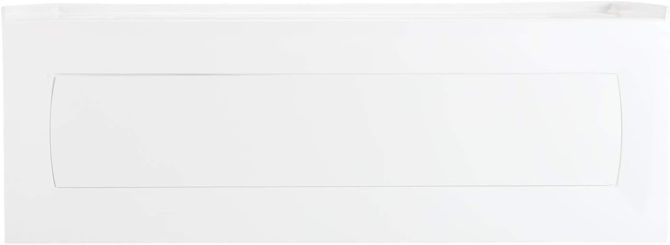 Signature Hardware 446975 Bradenton 60' Three Wall Alcove Acrylic Soaking Tub with Pre-Drilled Overflow Hole
