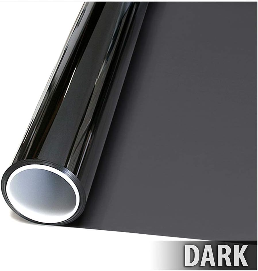 BDF NA20 Window Film Daytime Privacy and Sun Control Natural Black 20 (Dark) - 36in X 100ft