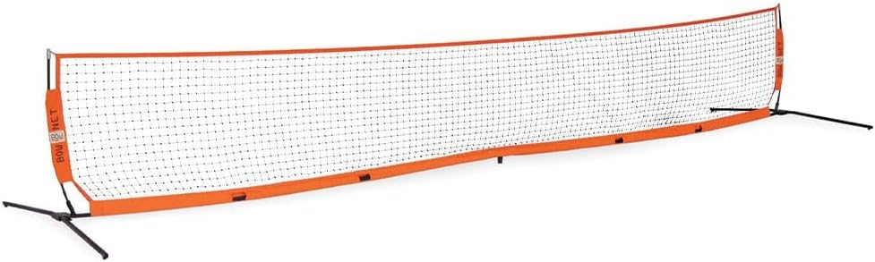 Bownet Soccer Goals for Backyard & Training – Portable Pop-Up Field Barrier Net with Sand Anchors & Travel Bag, Durable All-Weather Soccer Training Equipment