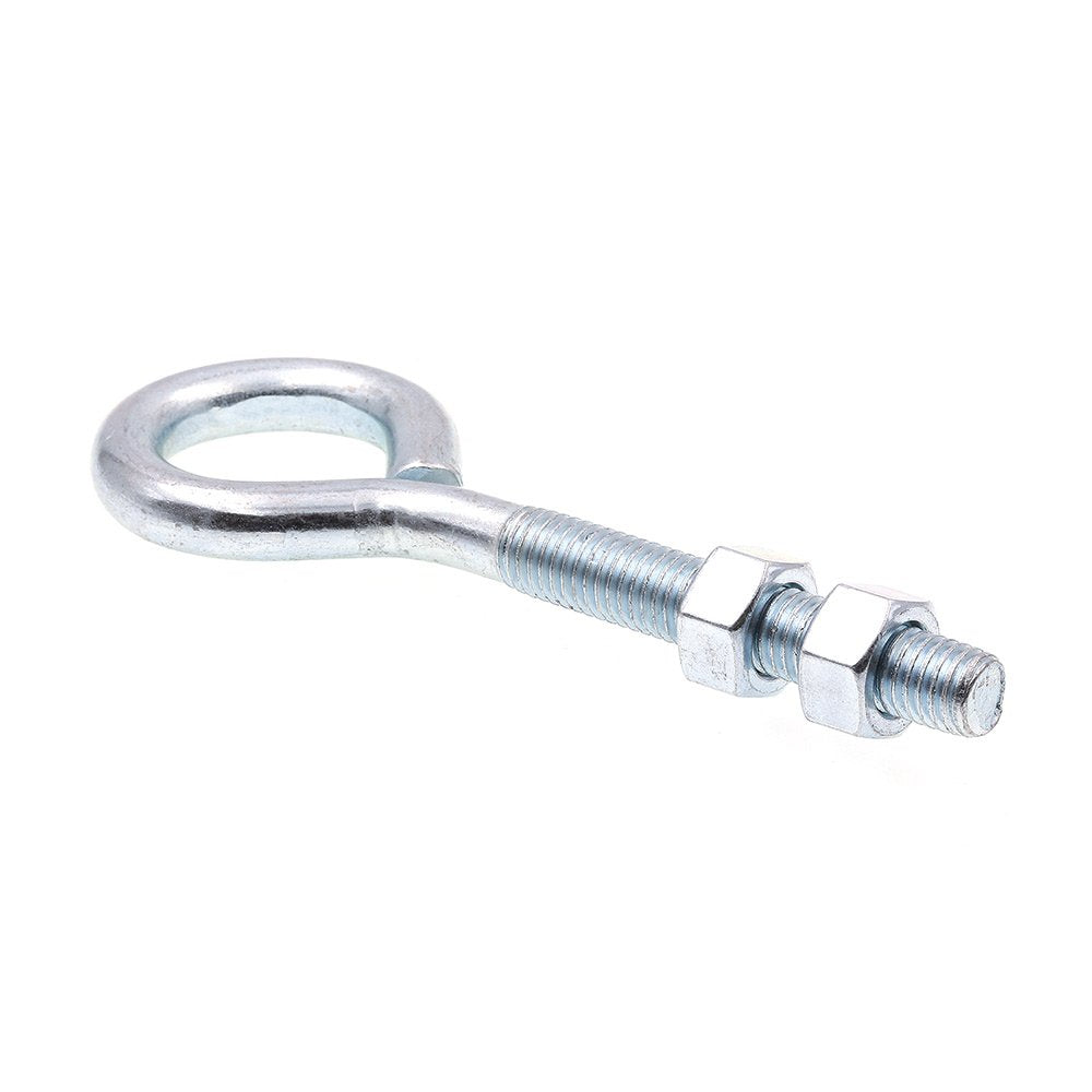 Prime-Line 9066972 Eye Bolts with Nuts, 1/2 in.-13 x 6 in., Zinc Plated Steel, (60 Pack)