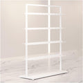 Modern Boutique Retail Display Racks, Clothing Store Garment Racks, Multifunctional Slippers Socks Underwear Shorts Swimwear Gloves Storage Hanger, S(White-120x35x135CM