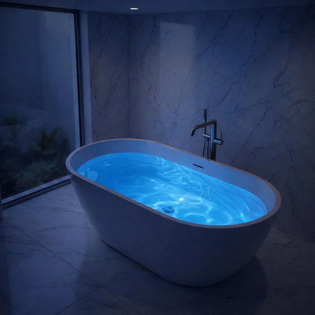 Mone 59 in. Acrylic Glossy Flatbottom Bathtub in White