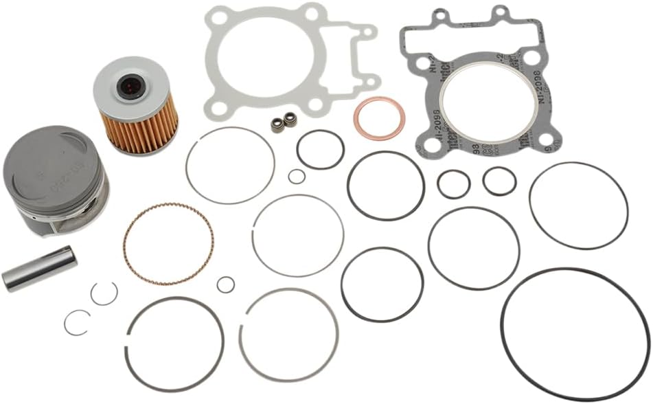 4-Stroke Top End Rebuilt Kit Compatible with Kawasaki 220 Bayou 1998-2002 ATV Part# 54-220-10 (Std. 67.00 mm)