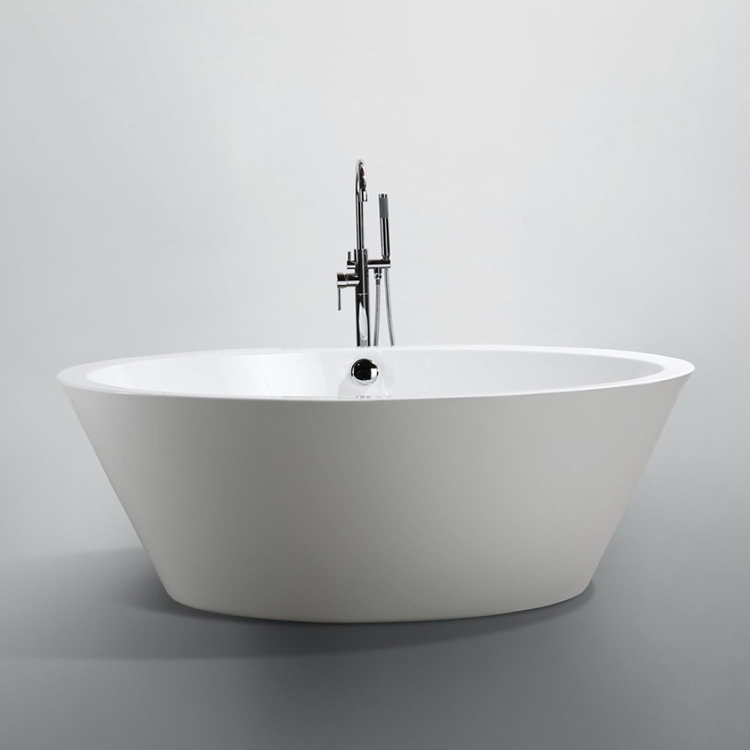 BA6827 Udine 67 inch Freestanding Bathtub in Glossy White