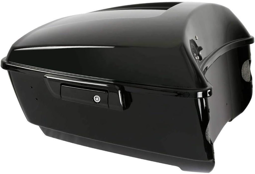 TCMT King Motorcycle Trunk Box Fits For Harley Davidson 2014-2025 Touring CVO Road King Road Glide Street Glide Electra Glide Ultra Limited Pack