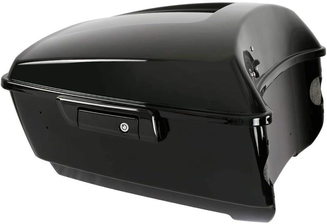 TCMT King Motorcycle Trunk Box Fits For Harley Davidson 2014-2025 Touring CVO Road King Road Glide Street Glide Electra Glide Ultra Limited Pack