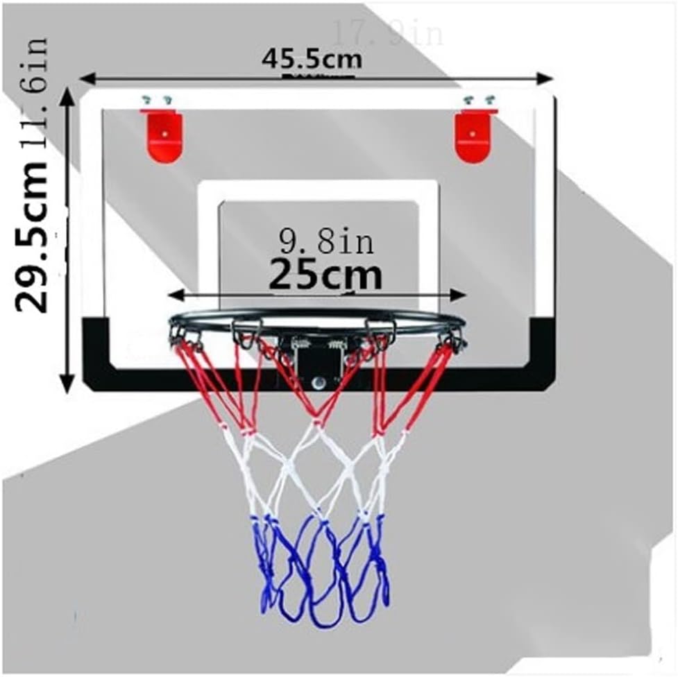 Indoor Mini Basketball Hoop-Professional Mini Basketball Rim,Suitable for Doors and Walls,Perfect Christmas Birthday Gifts