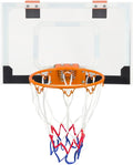 Premium Over-the-Door Mini Basketball Hoop for Indoor Play, Durable Backboard and Adjustable Rim for Home Office or Dorm Use