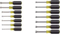 Klein Tools Nut Driver Set (7-Piece) and Metric Nut Driver Set (7-Piece)