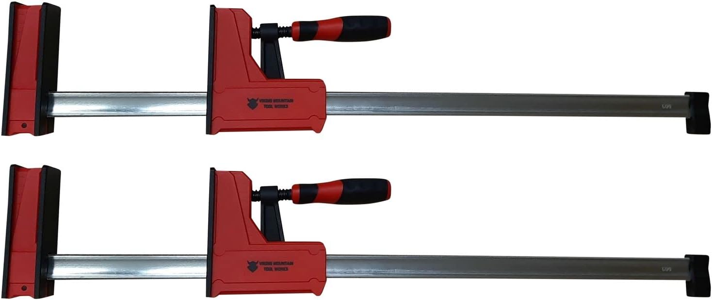 VMTW 24 inch open Parallel Fixed Jaw Cabinet Makers clamp one pair